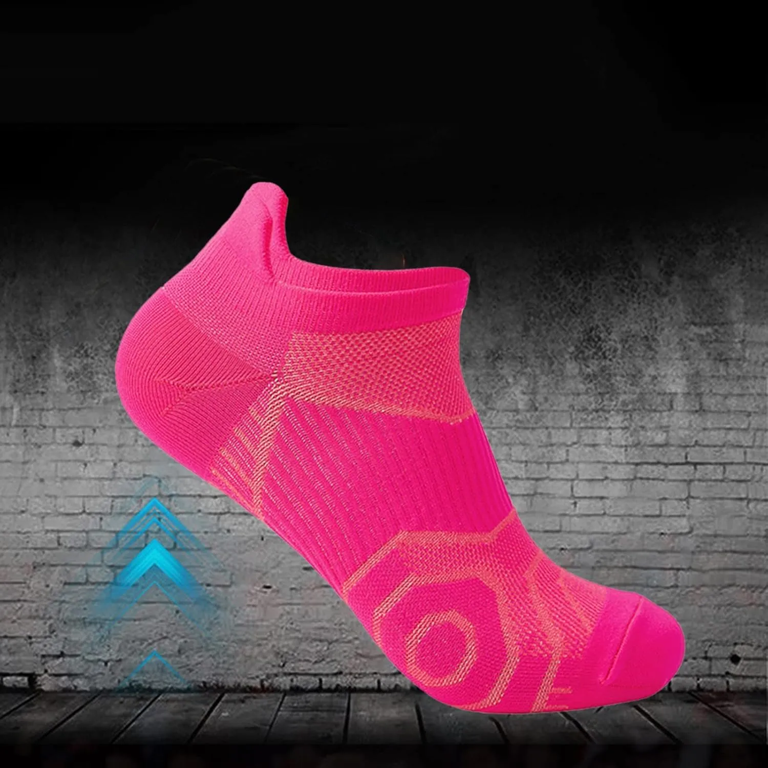 Athletic Socks for Men And Women Outdoor Running Fitness Thin Breathable Shallow Cut Quick Dry No Show Boat Socks