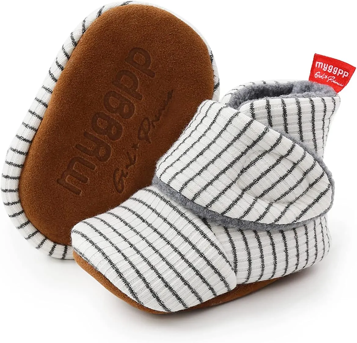 Baby Booties Infant Newborn Boys Girls Slippers Warm Crib Sock Shoes Indoor First Walkers Prewalker