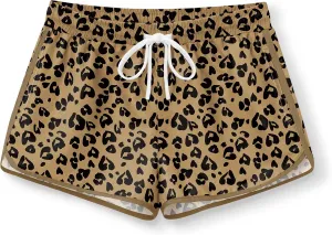 BesserBay Girls Summer Elastic Waist Beach Swim Shorts Quick Dry Active Swim Trunks with Pocket 5-14 Years