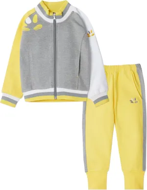 Boys' 2-Piece Tracksuit Set(Ages 3-9)–3D Fit, Dryer Safe Zip-Up Jacket & Jogger Sweatpants, Trusted Korean Brand