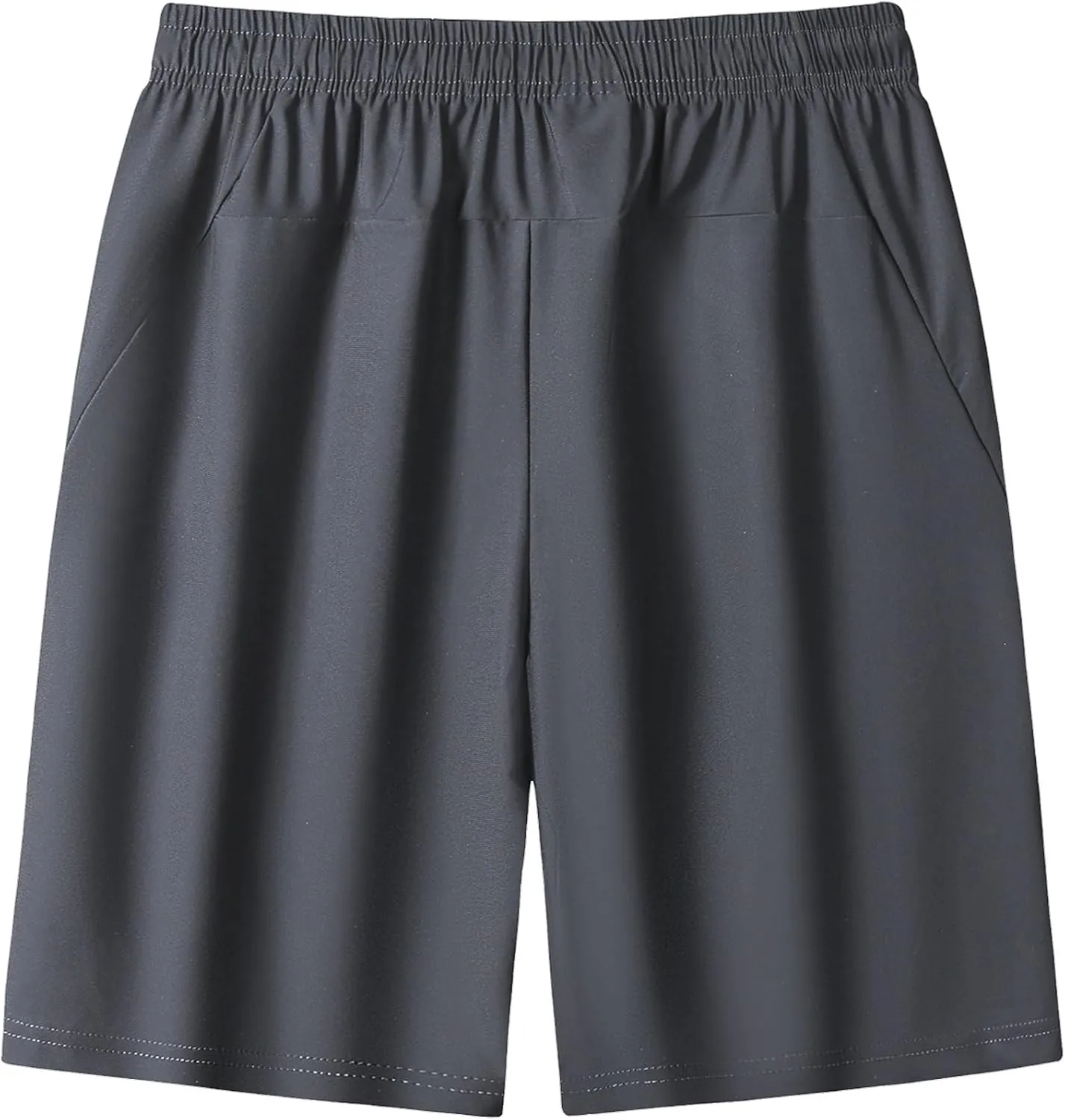 Boys Athletic Shorts Quick Dry Zipper Pockets Active Gym Workout Shorts 8-16 Years