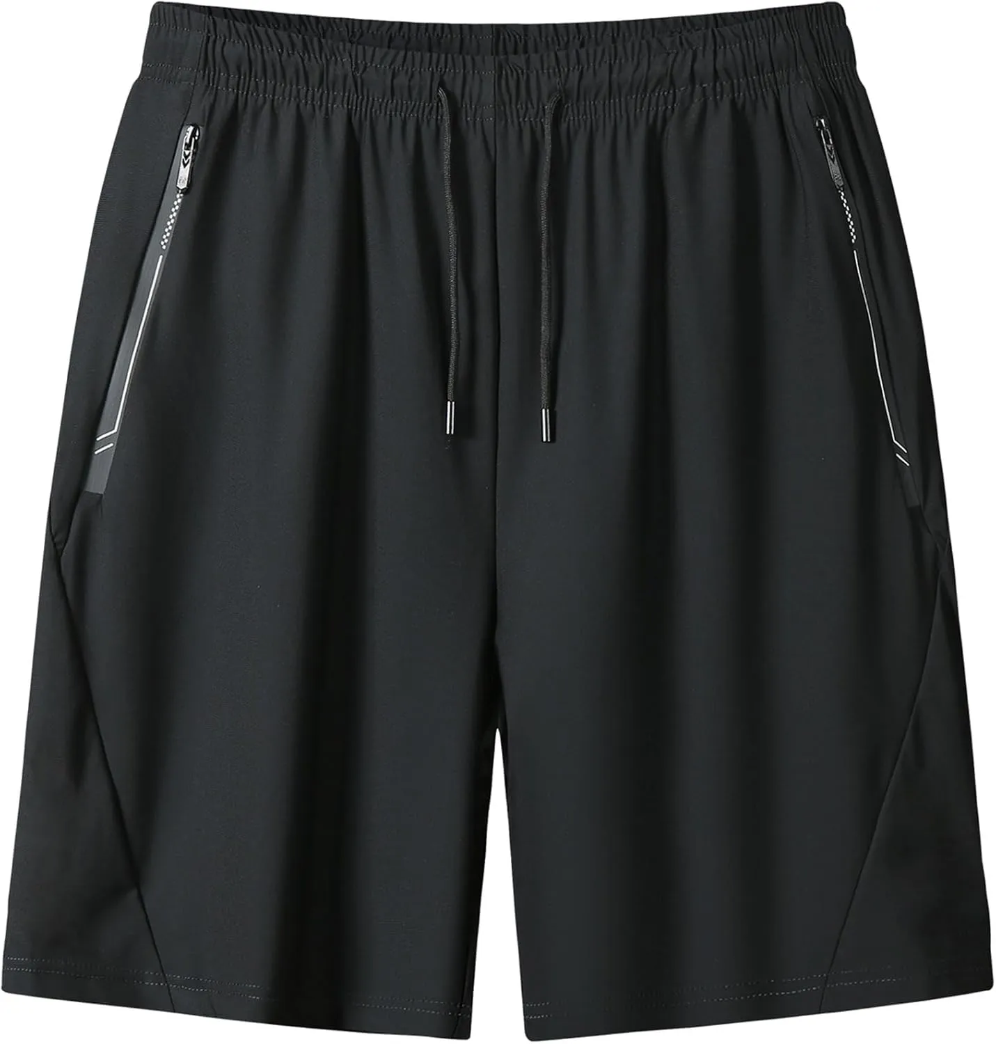 Boys Athletic Shorts Quick Dry Zipper Pockets Active Gym Workout Shorts 8-16 Years
