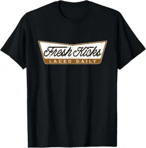 Brown Fresh Kicks Brown Color Graphic T-Shirt