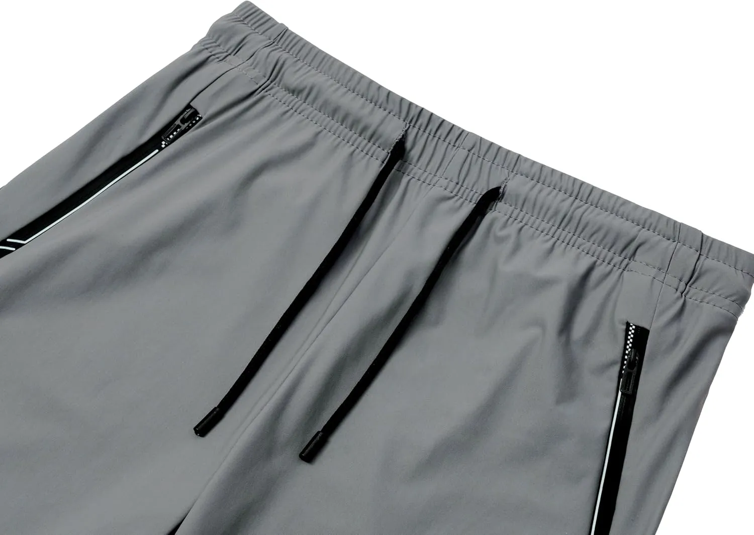 CAMLAKEE Boys Athletic Shorts Quick Dry Kids Performance Basketball Shorts with Zipper Pockets