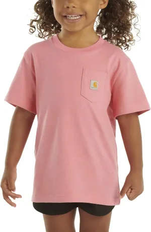 Carhartt Unisex Kid's Short Sleeve Pocket T Tee Shirt