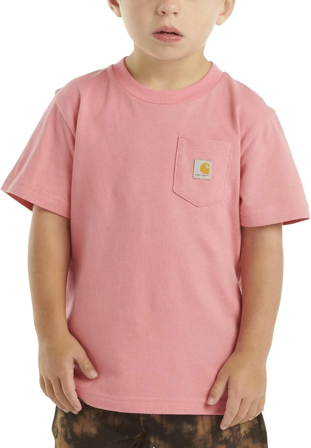 Carhartt Unisex Kid's Short Sleeve Pocket T Tee Shirt