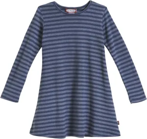 City Threads Girls' 100% Cotton Long Sleeve Dress - Active Kids School, Playing, Parties - Made in USA