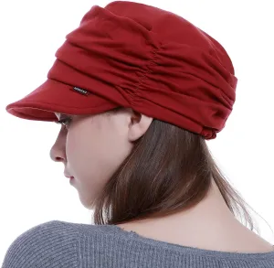 Fashion Hat Cap with Brim Visor for Woman Ladies, Best for Daily Use