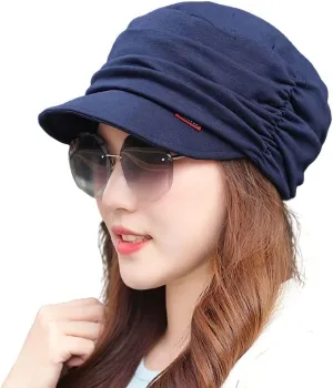 Fashion Hat Cap with Brim Visor for Woman Ladies, Best for Daily Use