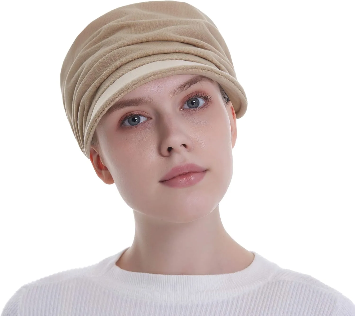Fashion Hat Cap with Brim Visor for Woman Ladies, Best for Daily Use