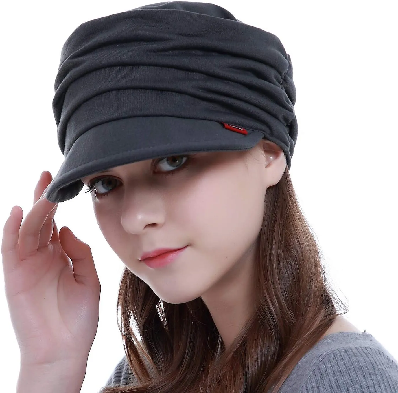 Fashion Hat Cap with Brim Visor for Woman Ladies, Best for Daily Use