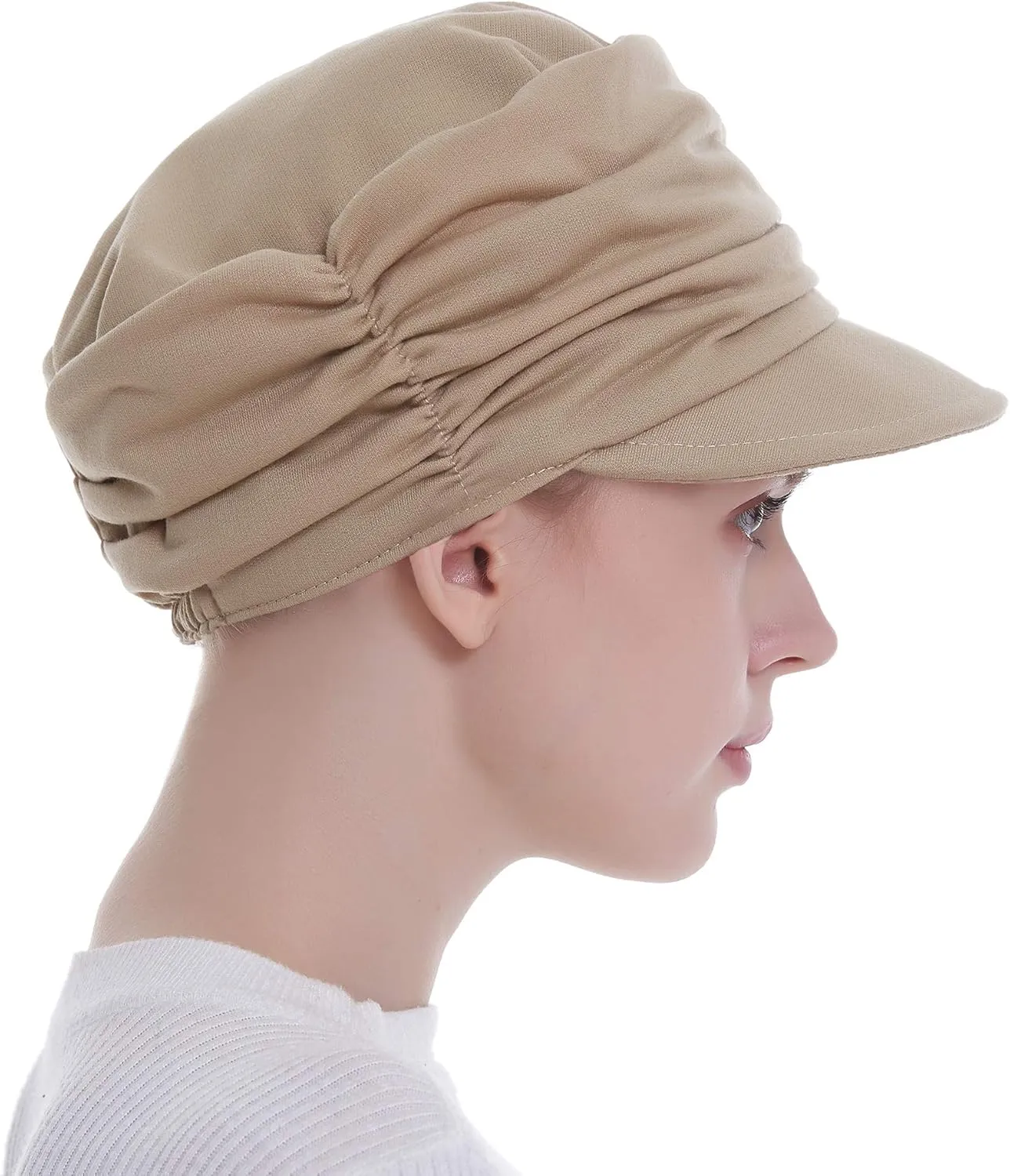 Fashion Hat Cap with Brim Visor for Woman Ladies, Best for Daily Use