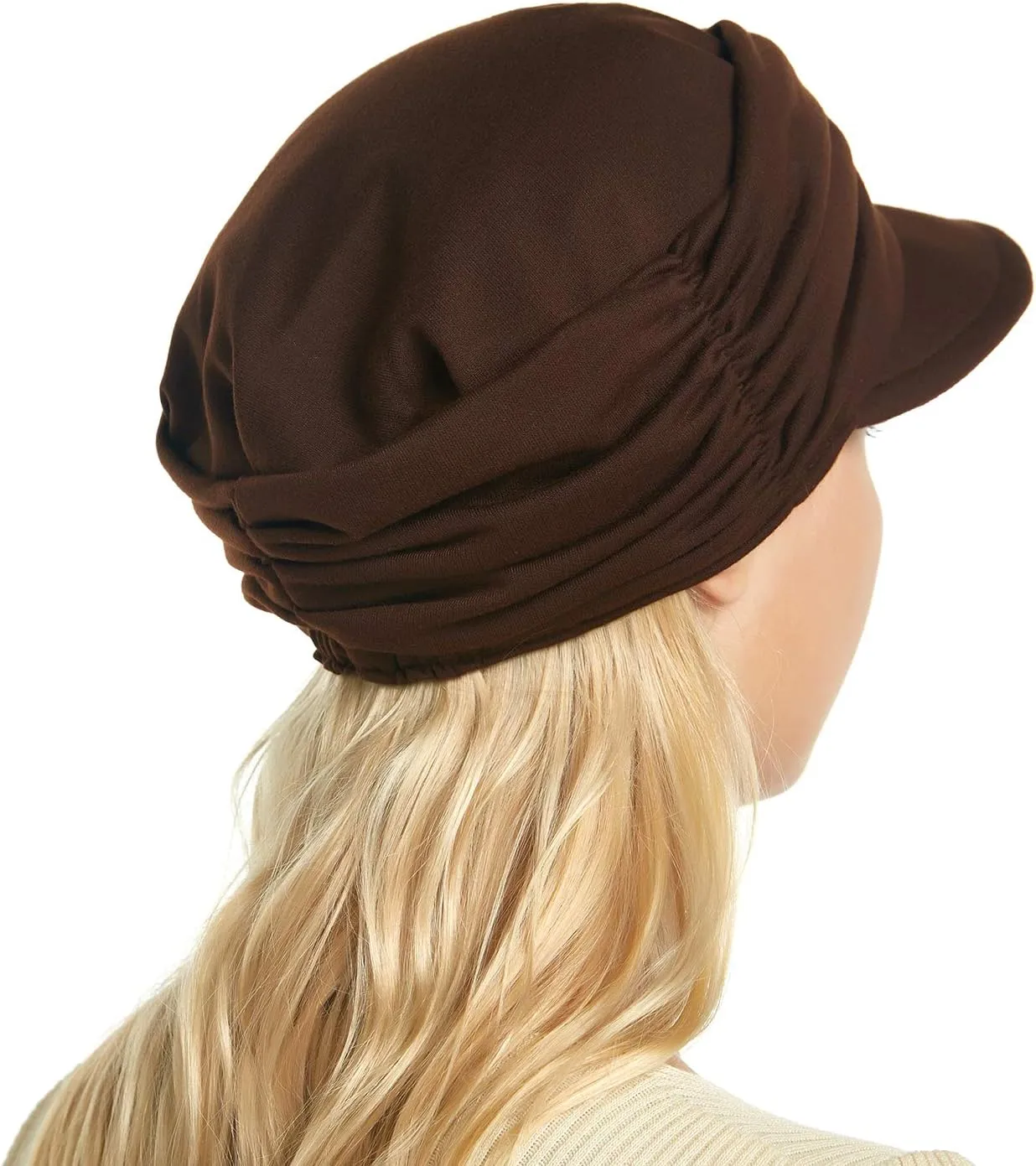 Fashion Hat Cap with Brim Visor for Woman Ladies, Best for Daily Use