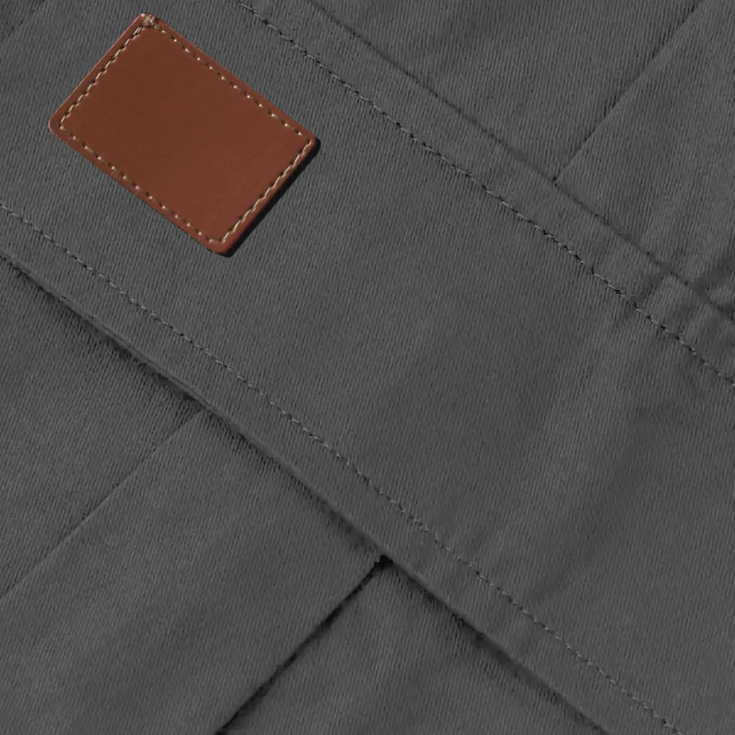 Finelylove Cargo Pants for Men Stretch Flex Sweatpants Relaxed Fit Elastic Waist Twill Work Pants Casual Tapered Joggers
