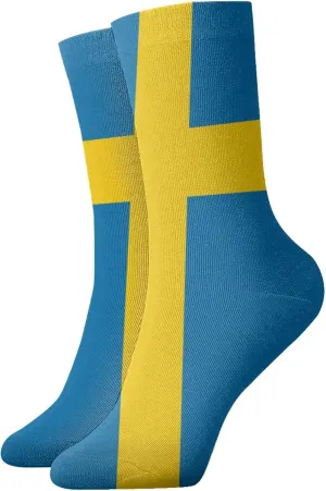 Flag of South Yemen Unisex Casual Crew Socks Novelty Athletic Socks Men's Dress Socks Patterned Sock