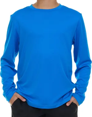 Gerry Rash Guard for Boys, Long Sleeve Boys Swim Shirt, UPF 50  SPF UV Sun Protection, Quick Dry Rashguard for Kids
