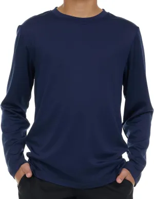 Gerry Rash Guard for Boys, Long Sleeve Boys Swim Shirt, UPF 50  SPF UV Sun Protection, Quick Dry Rashguard for Kids