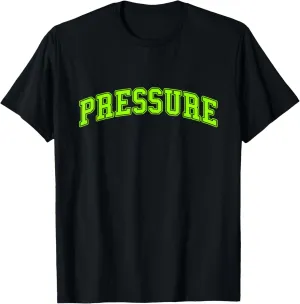 Green Pressure Green Color Graphic T-Shirt