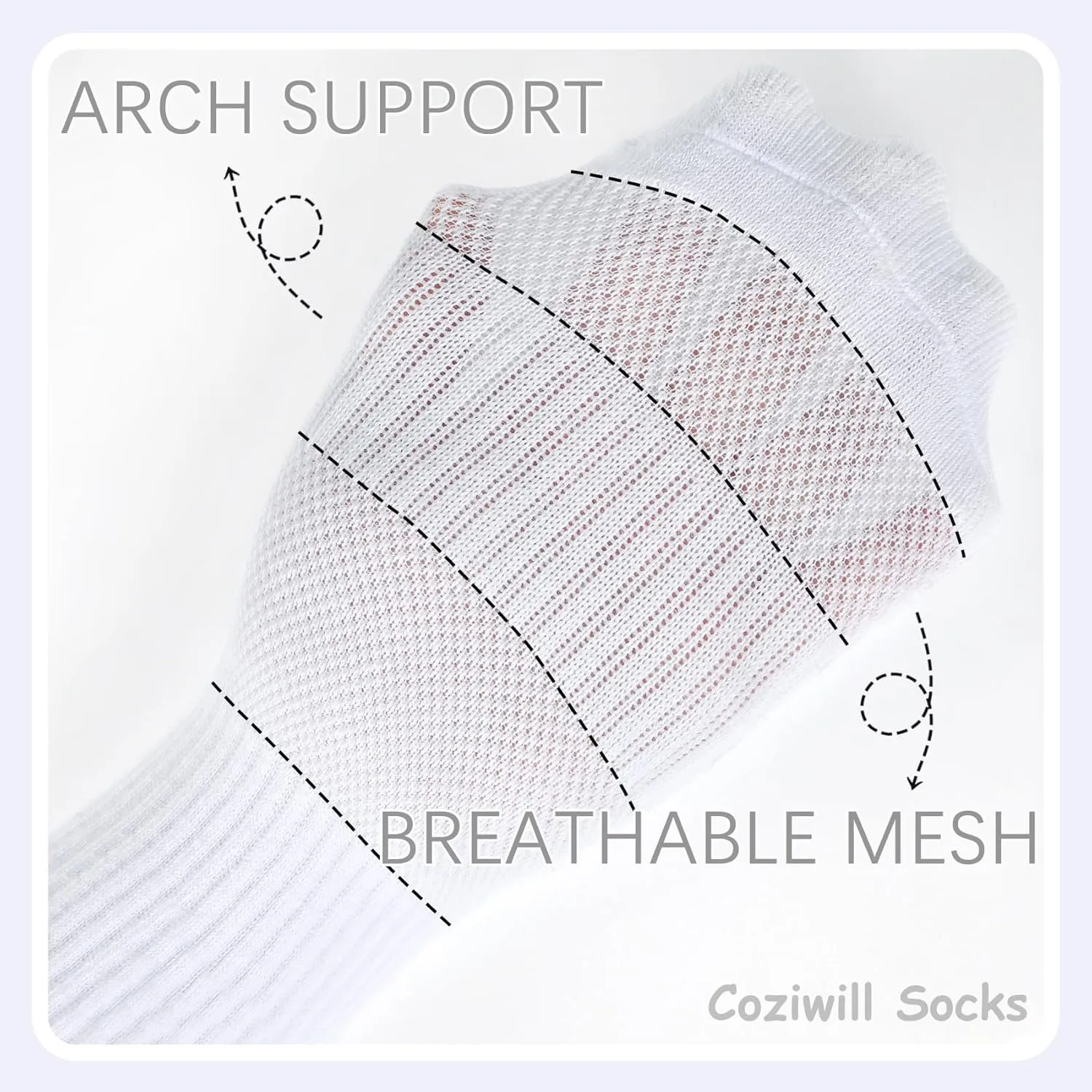 Kids Crew Socks Girls Cushioned Athletic Socks Boys Cotton Breathable Dress Socks Sports School Uniform Youth
