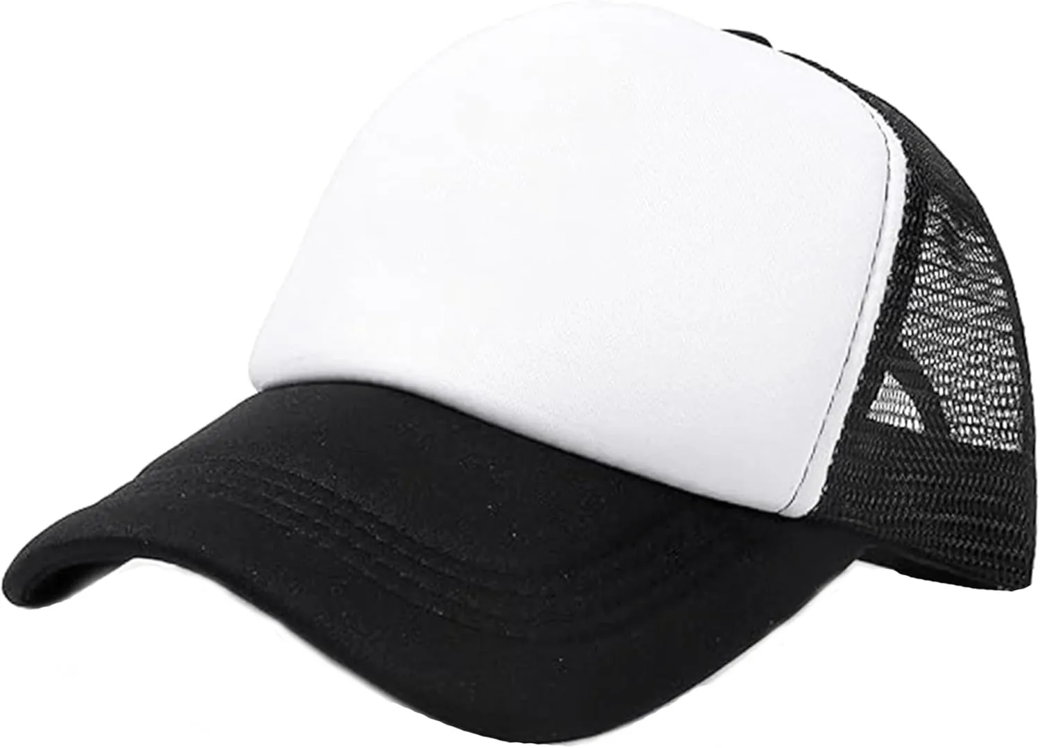 Kid's Youth Structured Foam Mesh Trucker Cap Adjustable Toddler Baseball Hat for Outdoor 2-6T