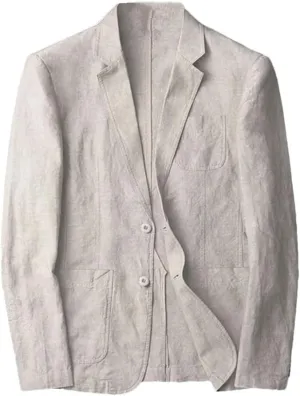 Men Slim Fit Suit Blazer Jacket Casual Suit Single Blazer Men Casual Business