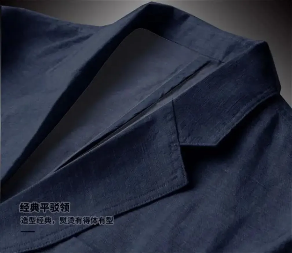Men Slim Fit Suit Blazer Jacket Casual Suit Single Blazer Men Casual Business