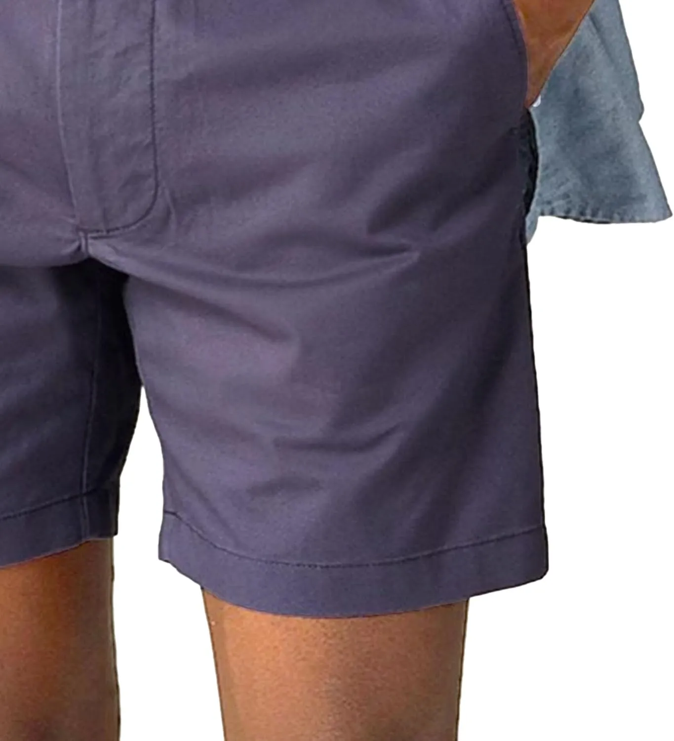 Men's Casual Classic Chino Outdoor Short Relaxed Fit Hiking Summer Shorts Mid Waist Business Golf Shorts