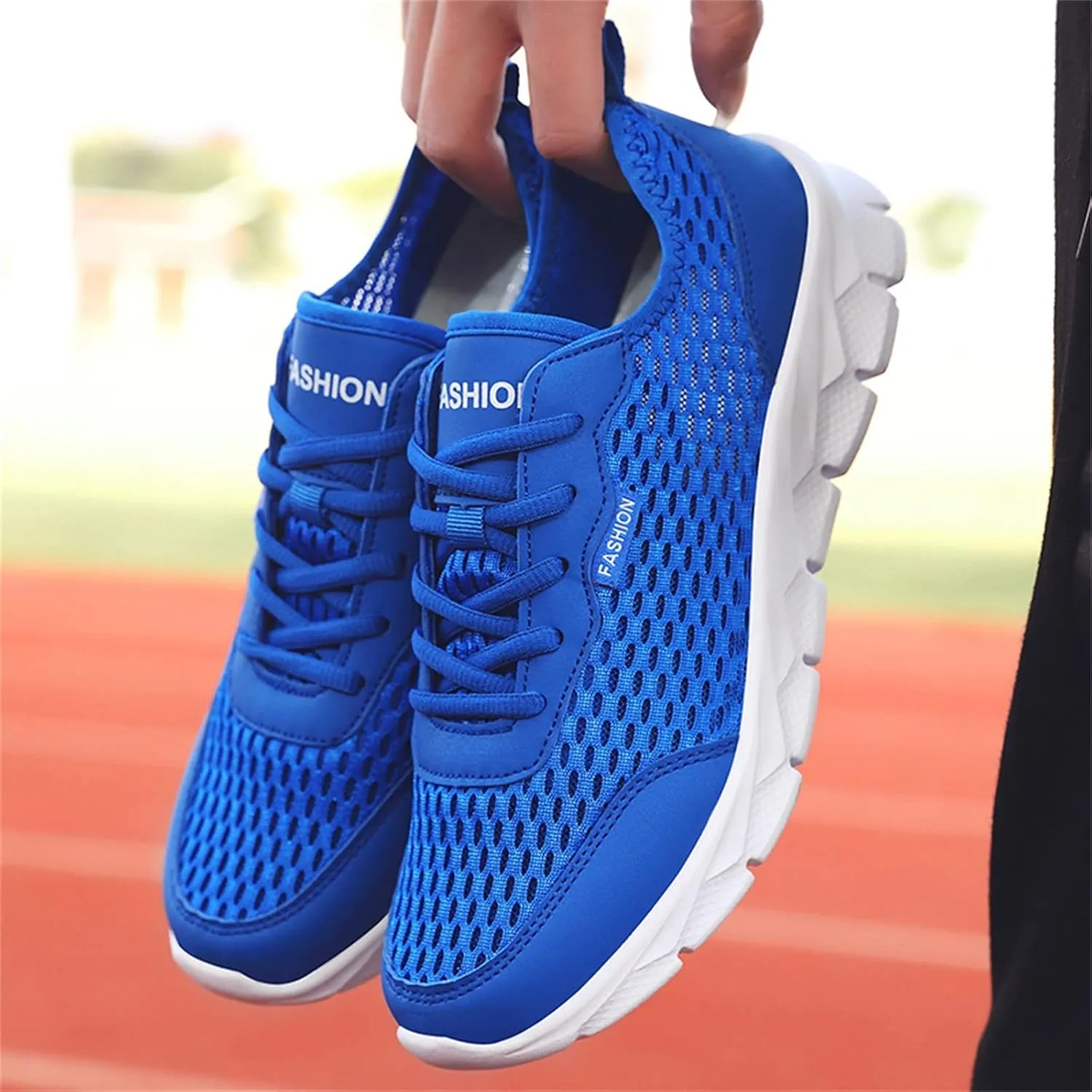 Men's Mesh Sneakers Oxfords Lace-Up Lightweight Casual Walking Sneakers Dress Shoes Fashion Walking Shoes