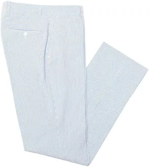 Mens Summer Slacks Mens Sear Sucker Slim Fit Suit Separate Pants Trousers