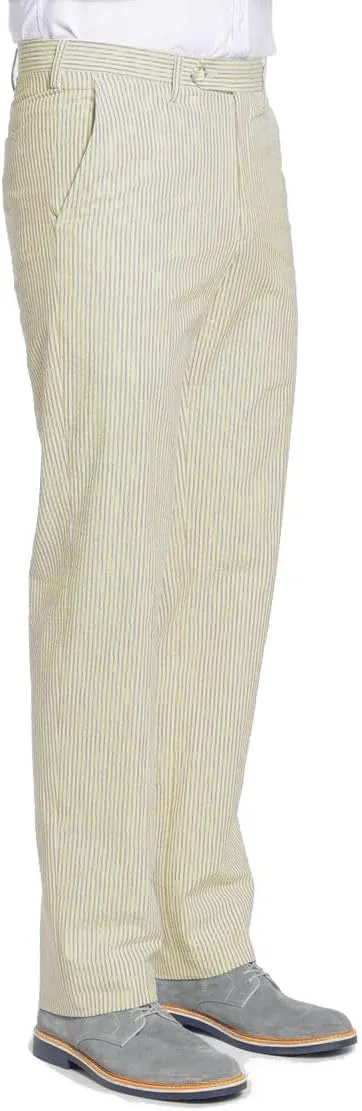 Mens Summer Slacks Mens Sear Sucker Slim Fit Suit Separate Pants Trousers