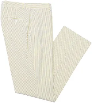 Mens Summer Slacks Mens Sear Sucker Slim Fit Suit Separate Pants Trousers