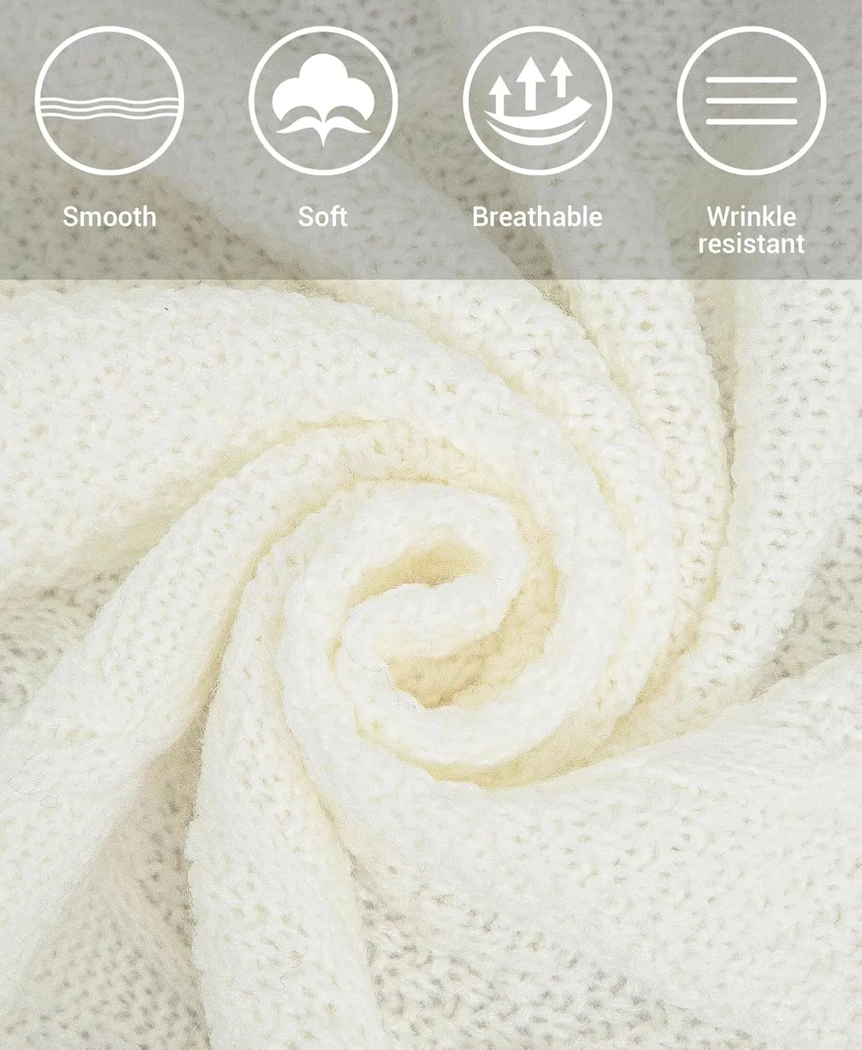 MissShorthair Women's Lightweight Knitted Shawl Thin Breathable Wrap for Outdoor Travel Spring, Poncho Daily Use, Office