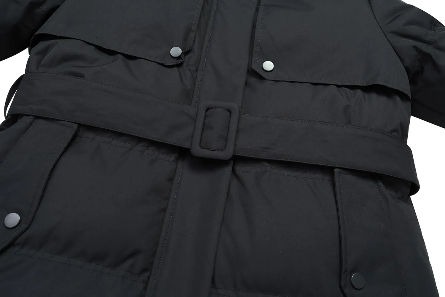 MOERDENG Women's Waterproof Long Winter Coat Warm Puffer Jacket Thickened Down Parka Maxi Coat