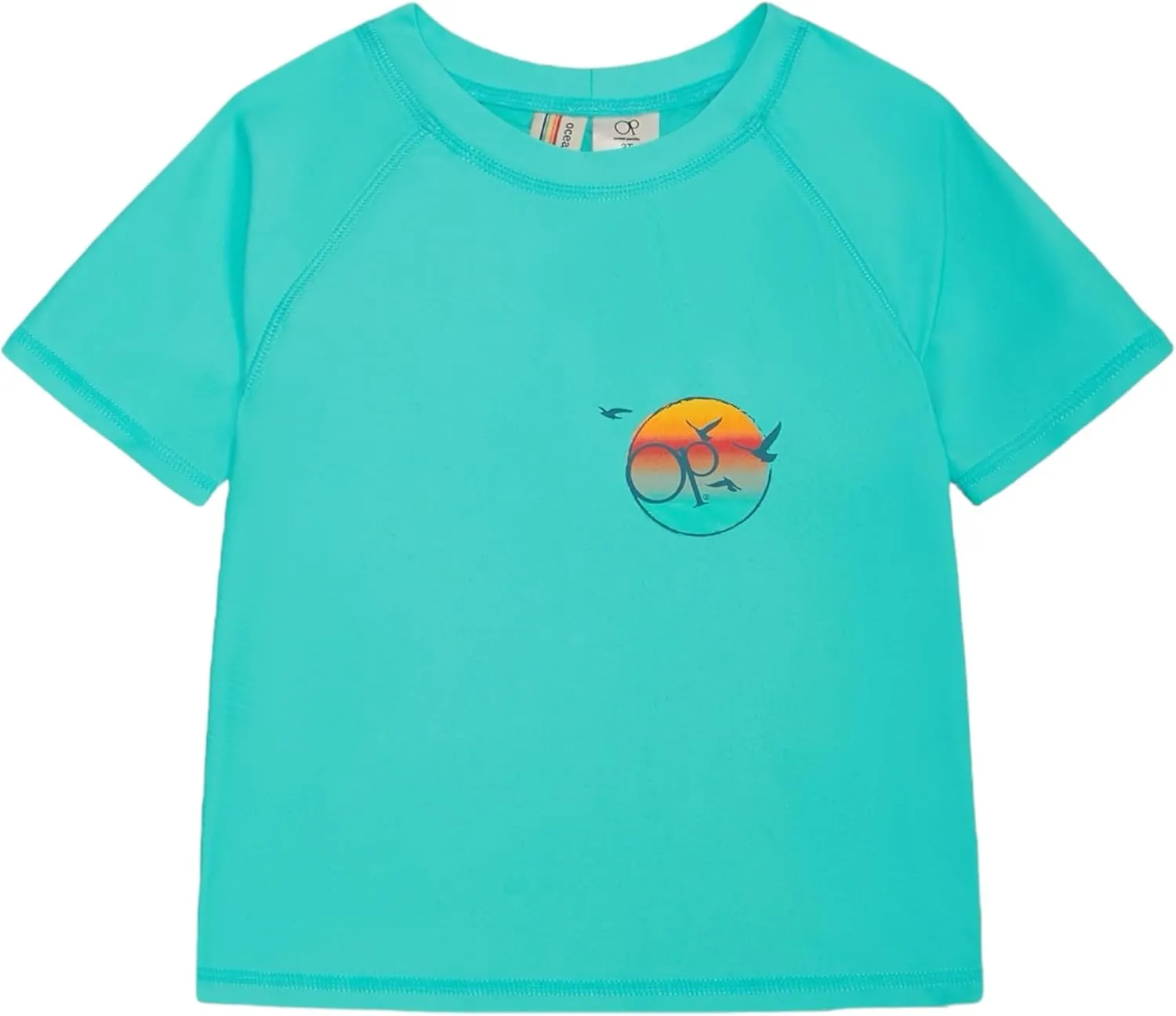 Ocean Pacific Boys' Rashguard and Trunks Swimsuit Set