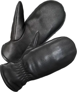 SKYDEER 100% Full Grain Deerskin Leather Winter Mittens for Women, Super Soft for Daily Use