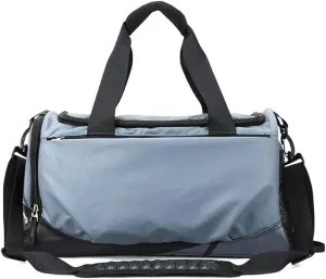 TOEWOE Travel Duffel Bag, Sports Gym Bag with Wet Pocket & Shoes Compartment, Lightweight Fitness Bag for Men and Women, Great for Fitness, Travel, Outdoor, Sports (Blue)