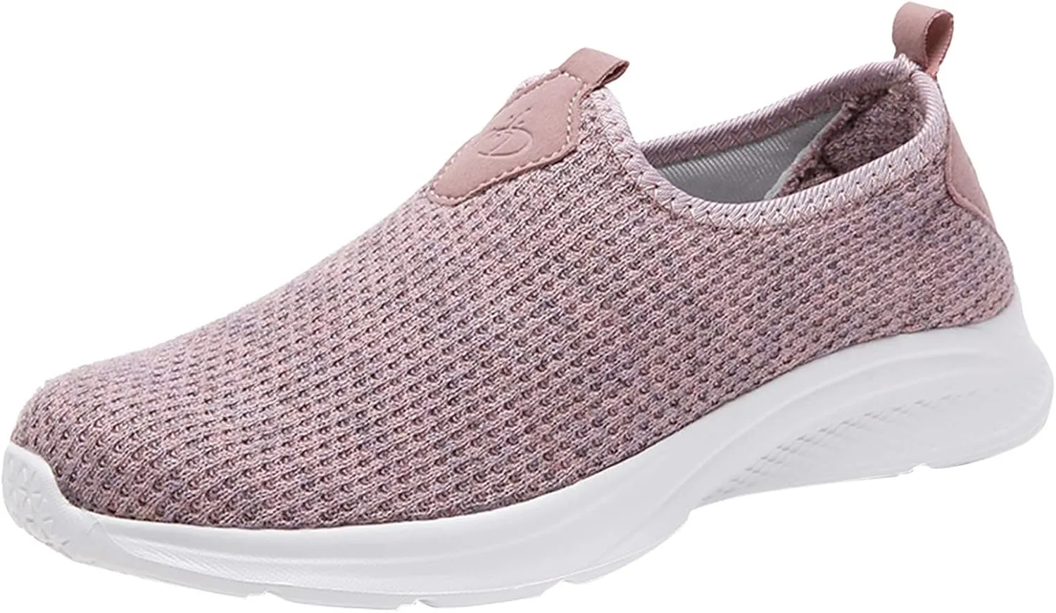 Women Lightweight Slip On Shoes Casual Comfortable Walking Sneakers Canvas Flats Non Slip Breathable Loafers