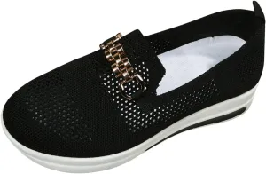 Women's Lightweight Knit Loafers Driving Loafer Casual Slip On Flat Comfortable Boat Shoes Flat Breathable Shoes Lightweight Classic Comfort Casual Walking Shoes Dressy Work Flats Shoes Women