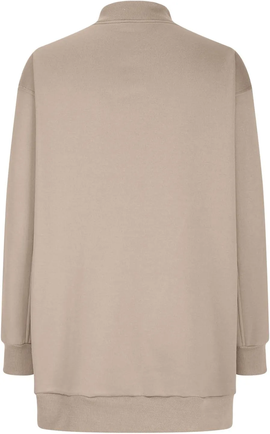 Women's Oversized Hoodies Sweatshirt,Casual V Neck Long Sleeve Pullover Tunic Comfy Basic Tops, Comfy Sweaters