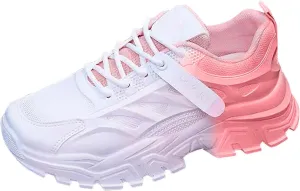 Women's Walking Shoes Lightweight Workout Casual Thick Sole Non Slip Fashion Sneakers Comfy Sport Shoes for Women