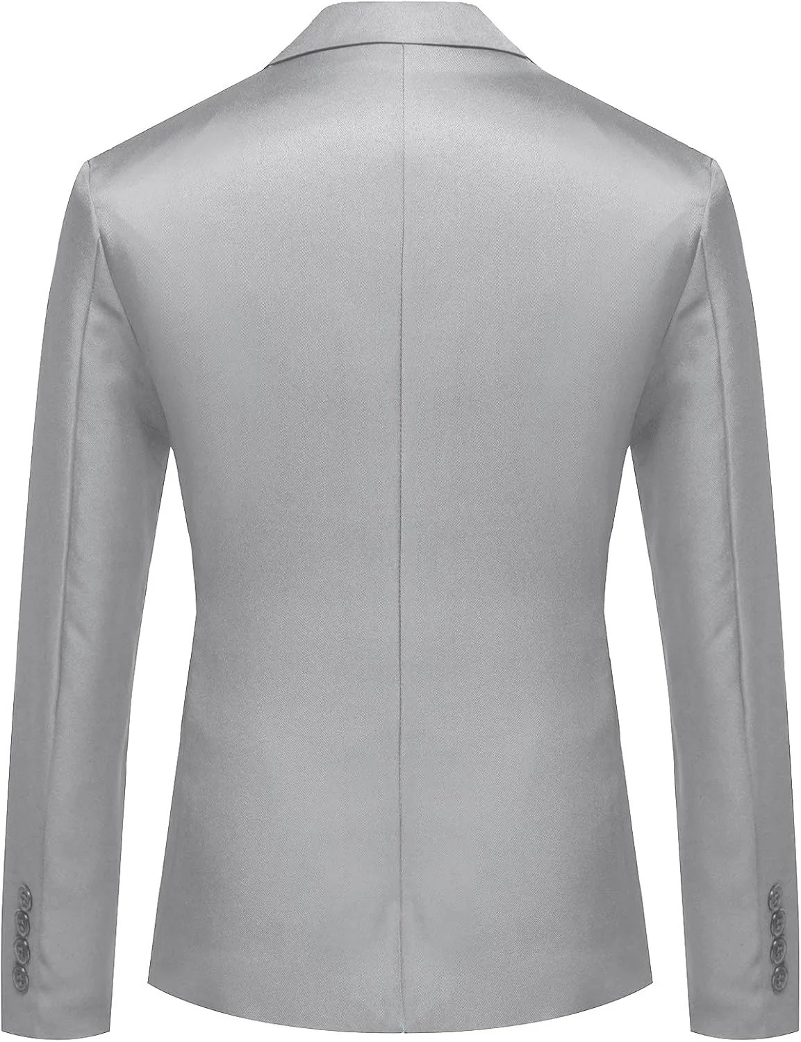 Ymosrh Mens Fleece Jacket Men's Casual Business Wedding Long Sleeve Buttons Slim Fit Suit Coat Jacket Leather Men