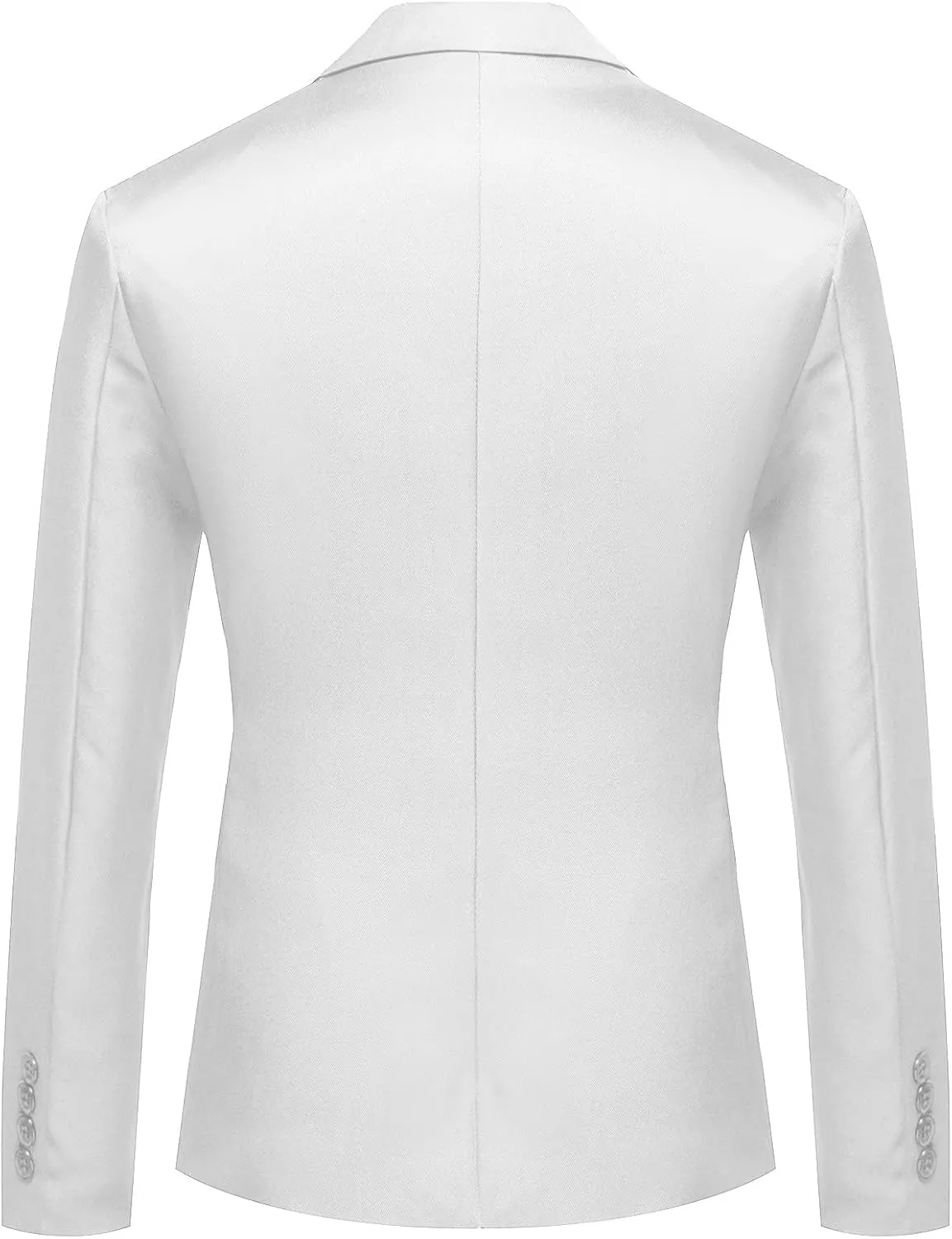 Ymosrh Mens Fleece Jacket Men's Casual Business Wedding Long Sleeve Buttons Slim Fit Suit Coat Jacket Leather Men