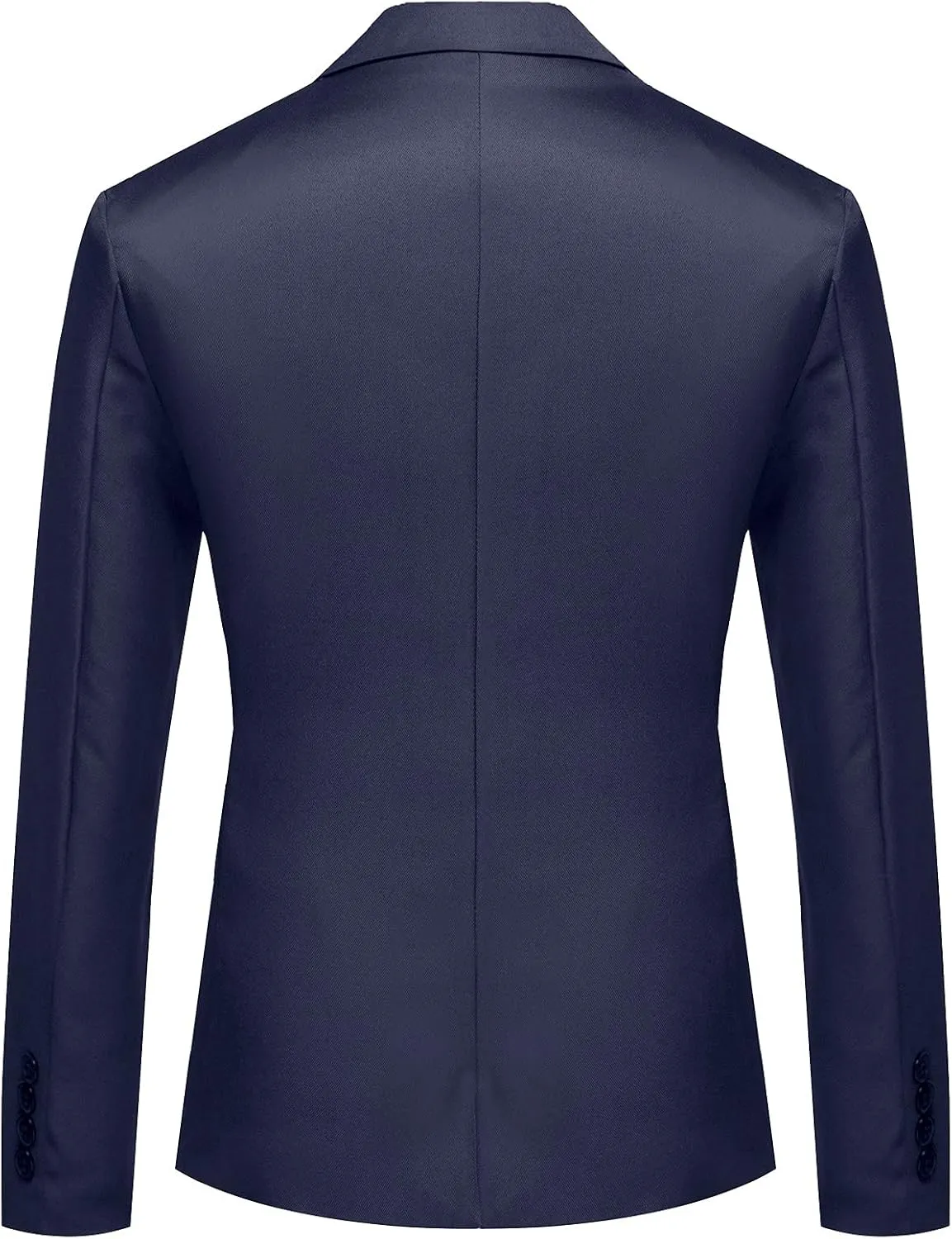 Ymosrh Mens Fleece Jacket Men's Casual Business Wedding Long Sleeve Buttons Slim Fit Suit Coat Jacket Leather Men