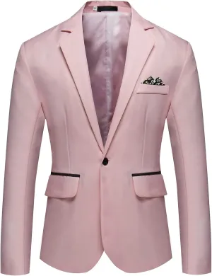 Ymosrh Motorcycle Jacket Men Business Wedding Long Sleeve Buttons Slim Fit Suit Coat Jacket Winter Jackets