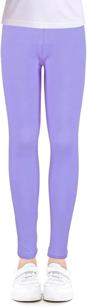 ZukoCert Girls Leggings Multipack - Soft Comfortable Athletic Leggings for Girls 4-12 Years